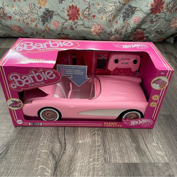 Barbie The Movie Hot Wheels Remote Control Car New In Box - Picture 4 of 5